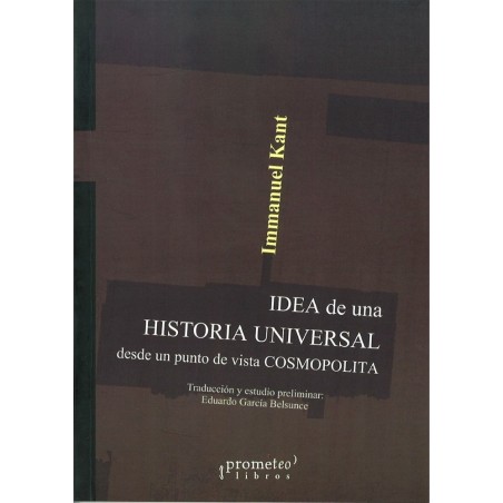 Idea de una historia universal desde un punto de vista cosmopolita