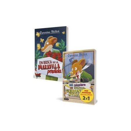 Geronimo Stilton. Pack ratolector