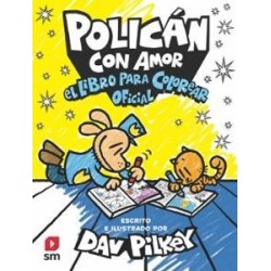 Policán con amor: El libro para colorear