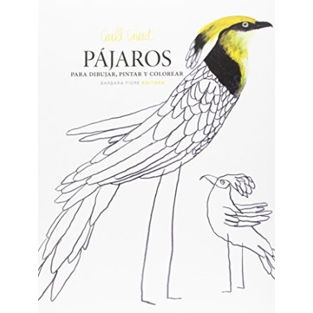 Pájaros para dibujar, pintar y colorear