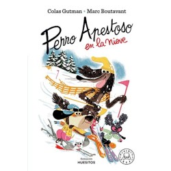 Perro Apestoso en la nieve