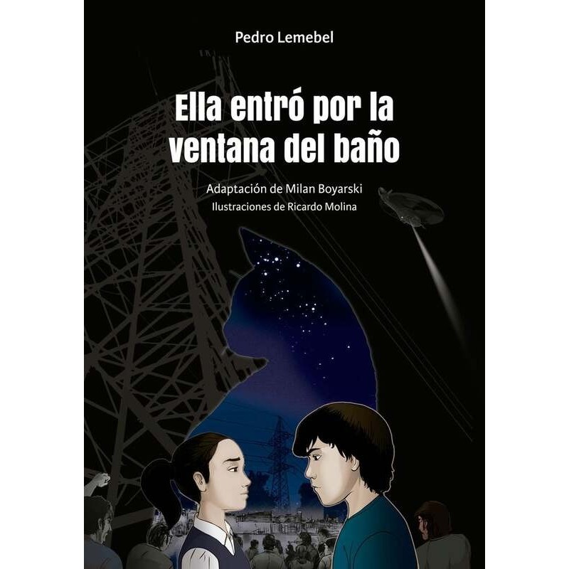 Ella entró por la ventana del baño