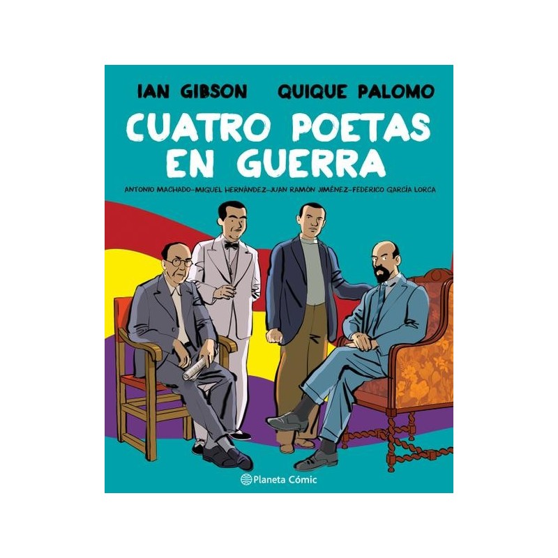Cuatro poetas en guerra (novela gráfica)