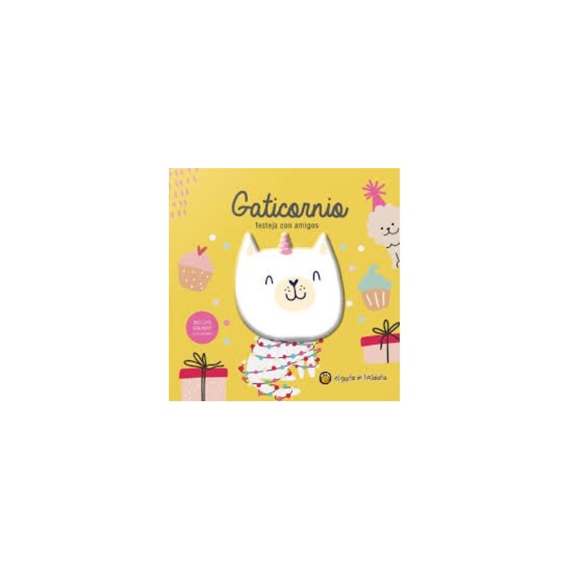 AMIGOS SQUISHY: GATICORNIO FESTEJA CON A