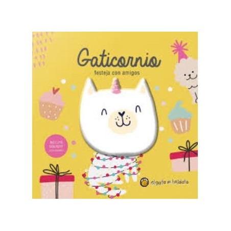 AMIGOS SQUISHY: GATICORNIO FESTEJA CON A