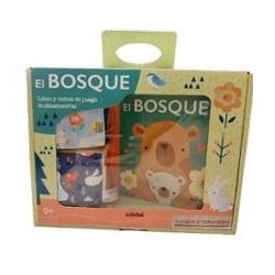 EL BOSQUE. Libro y cubos de juego multis