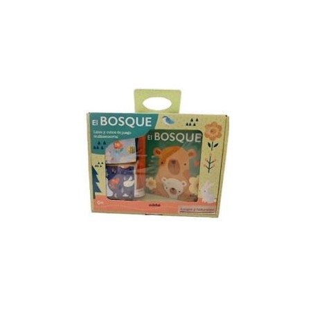 EL BOSQUE. Libro y cubos de juego multis