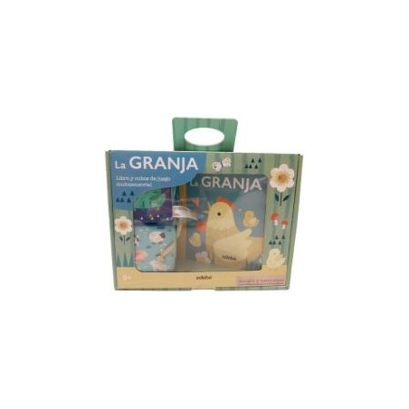 LA GRANJA. Libro y cubos de juego multis