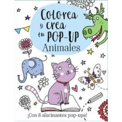 Colorea y crea tu Pop-up. Animales