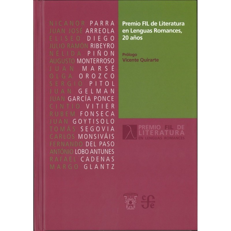 Premio FIL de Literatura en Lenguas Romances. 20 años.