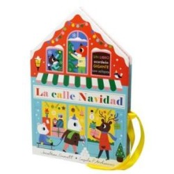 La calle Navidad. Libro desplegable