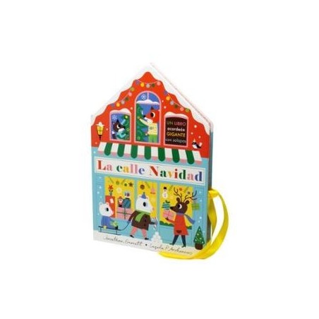 La calle Navidad. Libro desplegable