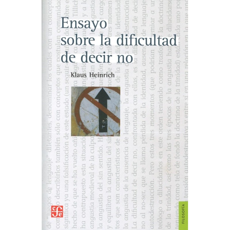 Ensayo sobre la dificultad de decir no