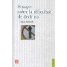 Ensayo sobre la dificultad de decir no