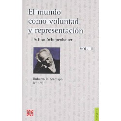 El mundo como voluntad y representación 2 vols.