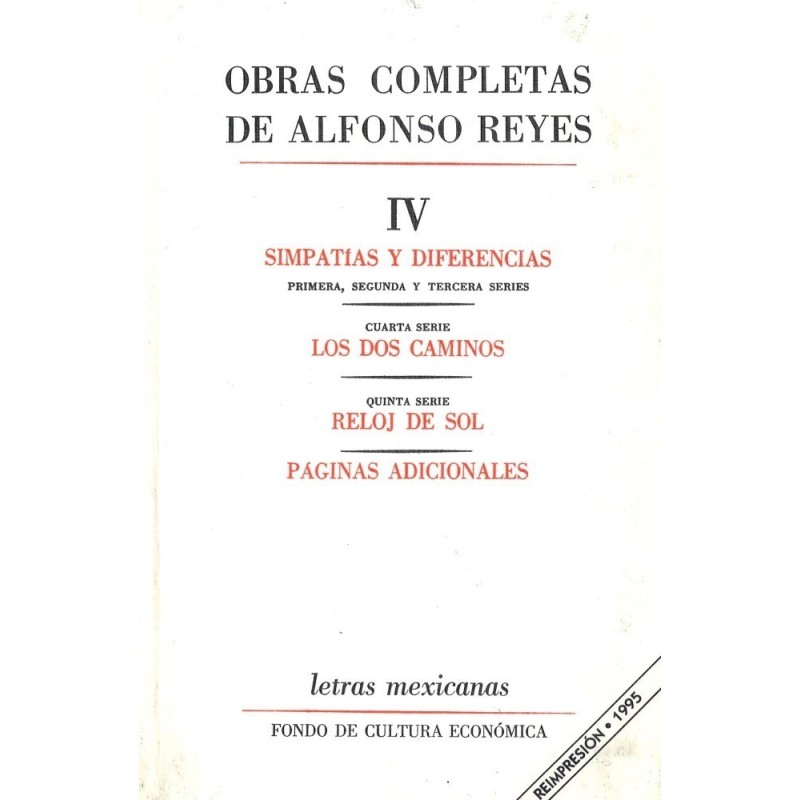 Obra completa, volumen IV