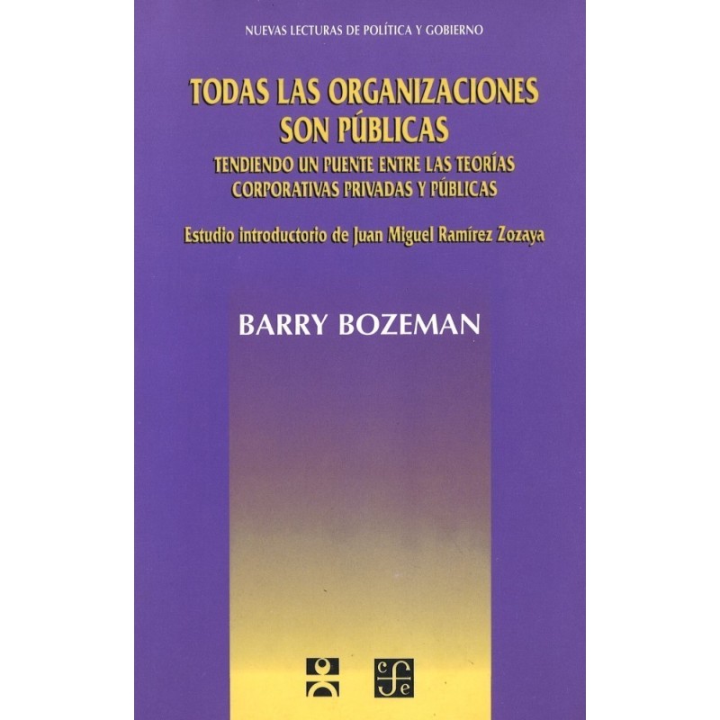 Todas las organizaciones son públicas.