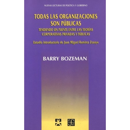 Todas las organizaciones son públicas.