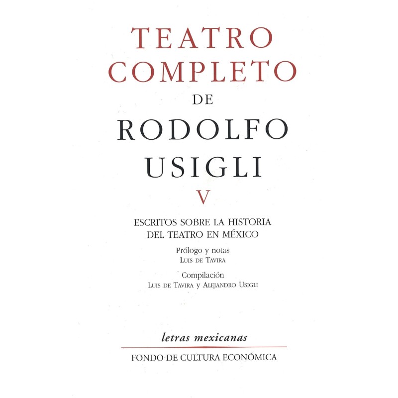 Teatro completo, volumen V