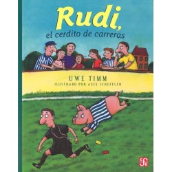 Rudi, el cerdito de carreras