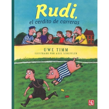 Rudi, el cerdito de carreras