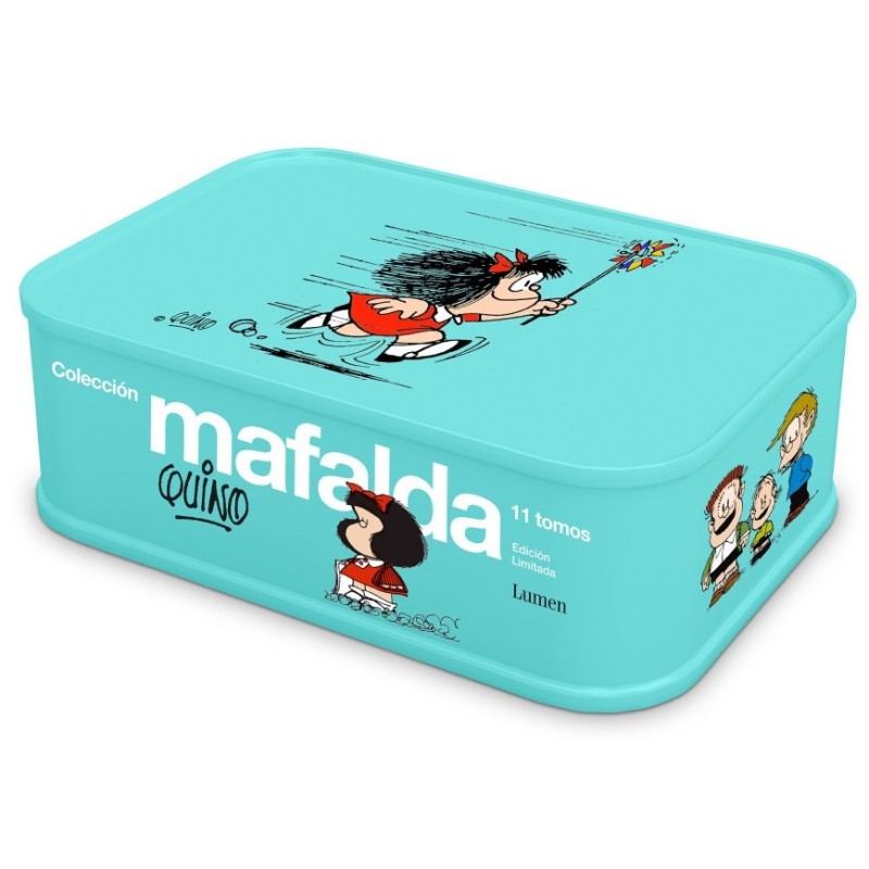 Colección Mafalda: 11 tomos en una lata