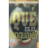 ¿Qué es el lenguaje?