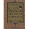 Memorias de cocina y bodega Minuta.