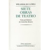 Siete obras de teatro