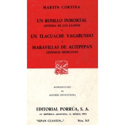 Un rosillo inmortal, leyenda de los llanos.Un tlacuache vagabundo.