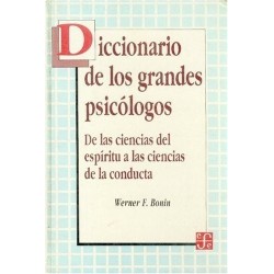 Diccionario de los grandes psicólogos