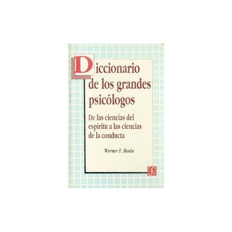 Diccionario de los grandes psicólogos